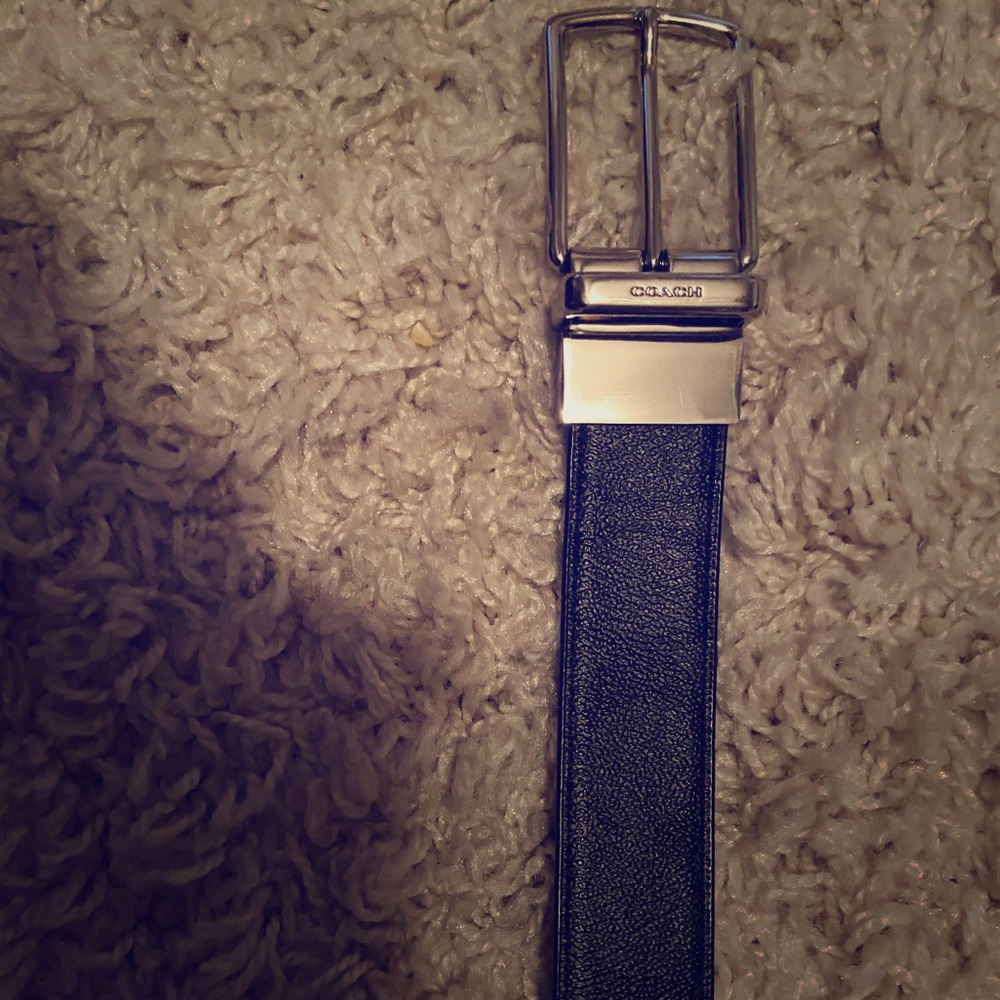 Men’s reversible Coach belt 34 inch